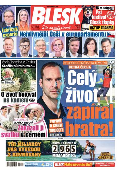 E-magazín BLESK - 4.6.2024 - CZECH NEWS CENTER a. s.