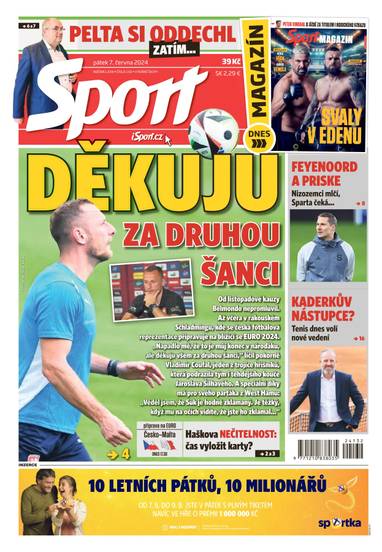 E-magazín Sport - 7.6.2024 - CZECH NEWS CENTER a. s.