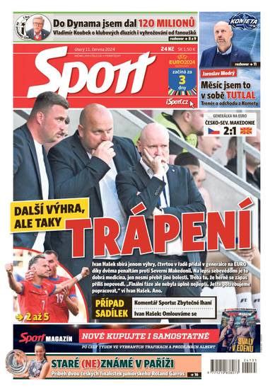 E-magazín Sport - 11.6.2024 - CZECH NEWS CENTER a. s.