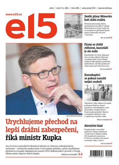 E-magazín e15 - 11.6.2024 - CZECH NEWS CENTER a. s.