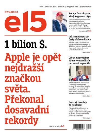 E-magazín e15 - 12.6.2024 - CZECH NEWS CENTER a. s.