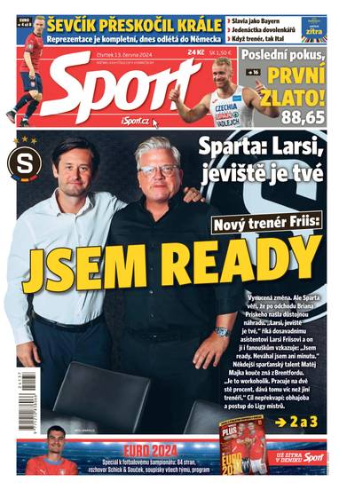 E-magazín Sport - 13.6.2024 - CZECH NEWS CENTER a. s.