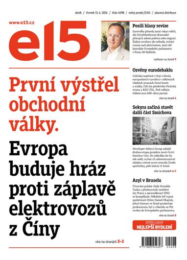 E-magazín e15 - 13.6.2024 - CZECH NEWS CENTER a. s.