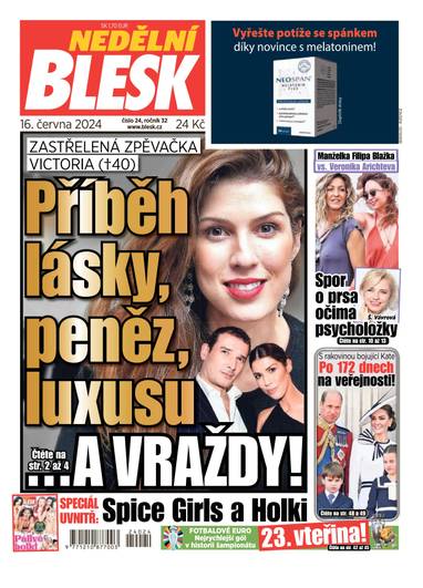 E-magazín NEDĚLNÍ BLESK - 24/2024 - CZECH NEWS CENTER a. s.