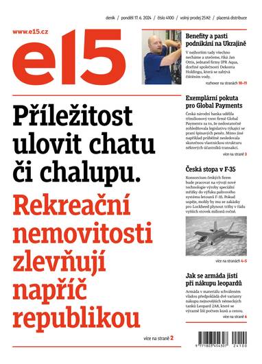 E-magazín e15 - 17.6.2024 - CZECH NEWS CENTER a. s.