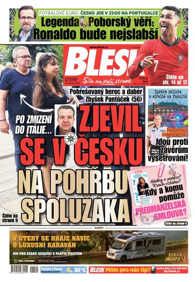 E-magazín BLESK - 18.6.2024 - CZECH NEWS CENTER a. s.