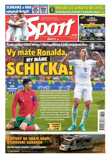 E-magazín Sport - 18.6.2024 - CZECH NEWS CENTER a. s.