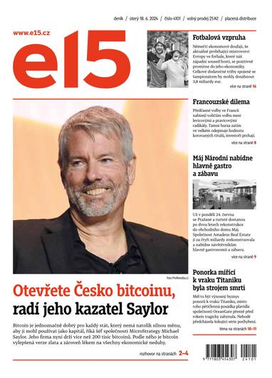 E-magazín e15 - 18.6.2024 - CZECH NEWS CENTER a. s.