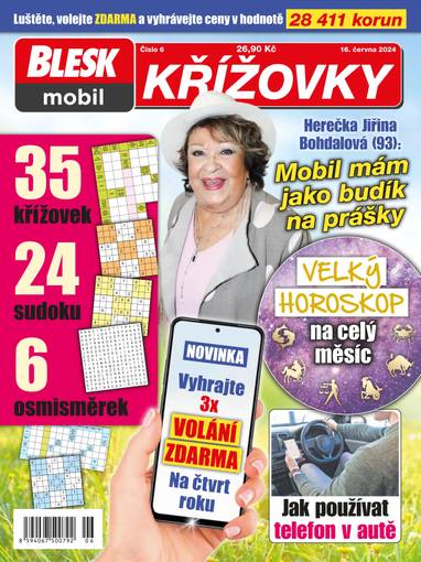 E-magazín BLESKmobil KŘÍŽOVKY - 6/2024 - CZECH NEWS CENTER a. s.