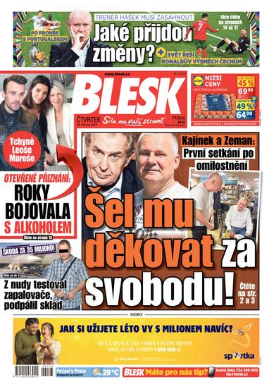 E-magazín BLESK - 20.6.2024 - CZECH NEWS CENTER a. s.