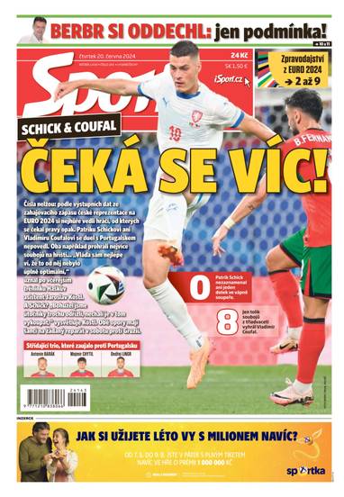 E-magazín Sport - 20.6.2024 - CZECH NEWS CENTER a. s.