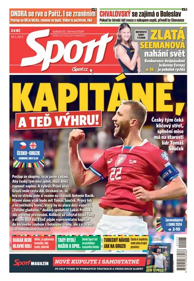 E-magazín Sport - 22.6.2024 - CZECH NEWS CENTER a. s.