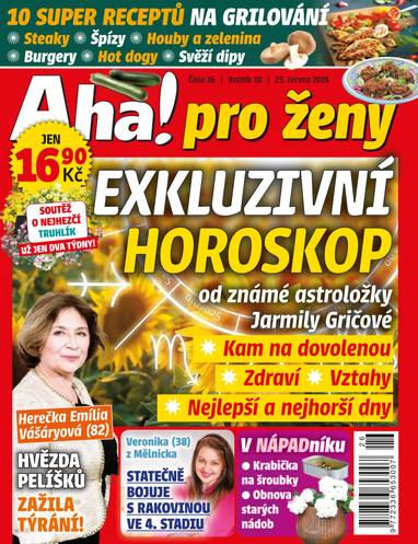 E-magazín Aha! pro ženy - 26/2024 - CZECH NEWS CENTER a. s.