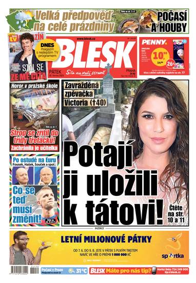 E-magazín BLESK - 28.6.2024 - CZECH NEWS CENTER a. s.