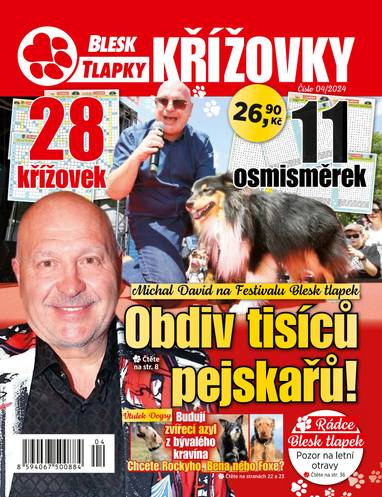 E-magazín BLESK TLAPKY KŘÍŽOVKY - 4/2024 - CZECH NEWS CENTER a. s.