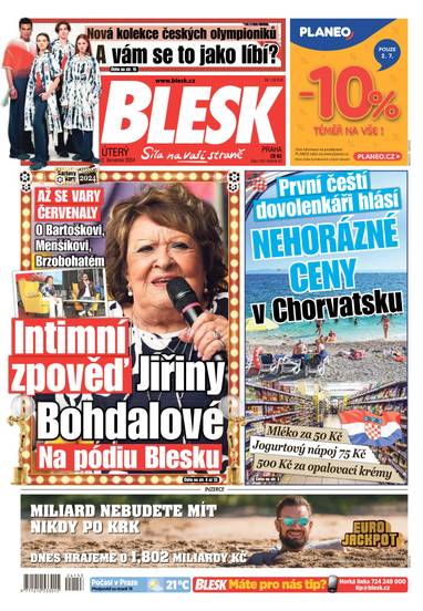 E-magazín BLESK - 2.7.2024 - CZECH NEWS CENTER a. s.