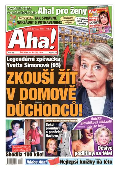 E-magazín Aha! - 8.7.2024 - CZECH NEWS CENTER a. s.