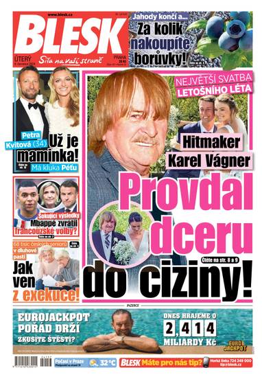 E-magazín BLESK - 9.7.2024 - CZECH NEWS CENTER a. s.