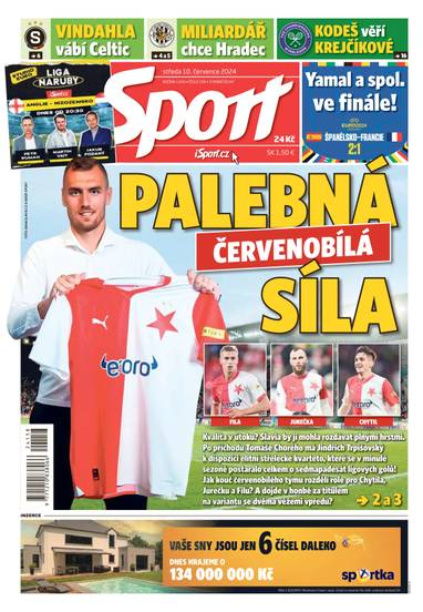 E-magazín Sport - 10.7.2024 - CZECH NEWS CENTER a. s.