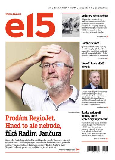 E-magazín e15 - 11.7.2024 - CZECH NEWS CENTER a. s.