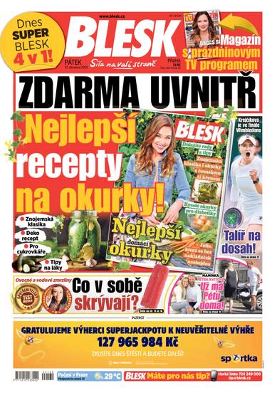 E-magazín BLESK - 12.7.2024 - CZECH NEWS CENTER a. s.