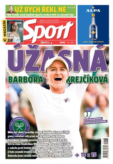 E-magazín Sport - 12.7.2024 - CZECH NEWS CENTER a. s.