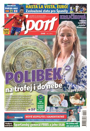 E-magazín Sport - 15.7.2024 - CZECH NEWS CENTER a. s.