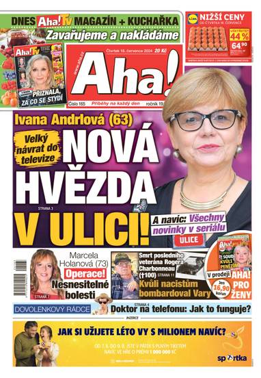 E-magazín Aha! - 18.7.2024 - CZECH NEWS CENTER a. s.