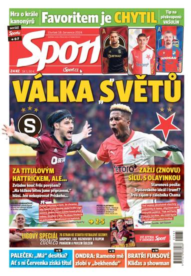 E-magazín Sport - 18.7.2024 - CZECH NEWS CENTER a. s.