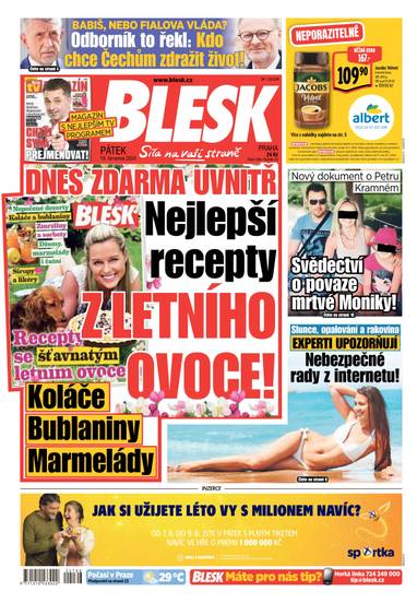 E-magazín BLESK - 19.7.2024 - CZECH NEWS CENTER a. s.