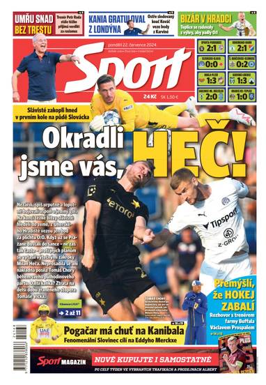 E-magazín Sport - 22.7.2024 - CZECH NEWS CENTER a. s.