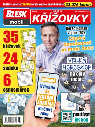 E-magazín BLESKmobil KŘÍŽOVKY - 7/2024 - CZECH NEWS CENTER a. s.