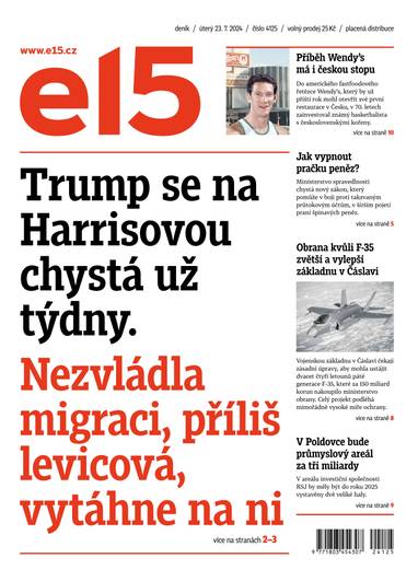 E-magazín e15 - 23.7.2024 - CZECH NEWS CENTER a. s.