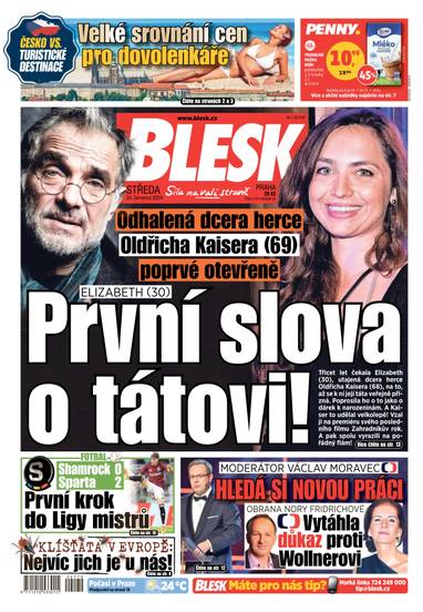 E-magazín BLESK - 24.7.2024 - CZECH NEWS CENTER a. s.