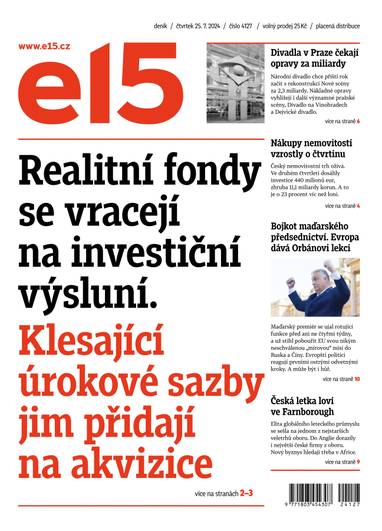 E-magazín e15 - 25.7.2024 - CZECH NEWS CENTER a. s.