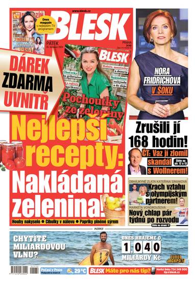 E-magazín BLESK - 26.7.2024 - CZECH NEWS CENTER a. s.