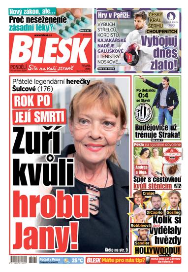 E-magazín BLESK - 29.7.2024 - CZECH NEWS CENTER a. s.