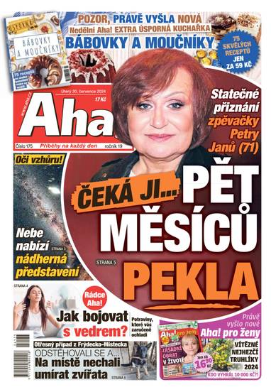 E-magazín Aha! - 30.7.2024 - CZECH NEWS CENTER a. s.