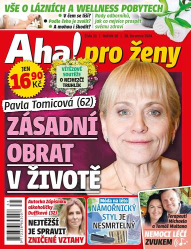 E-magazín Aha! pro ženy - 31/2024 - CZECH NEWS CENTER a. s.