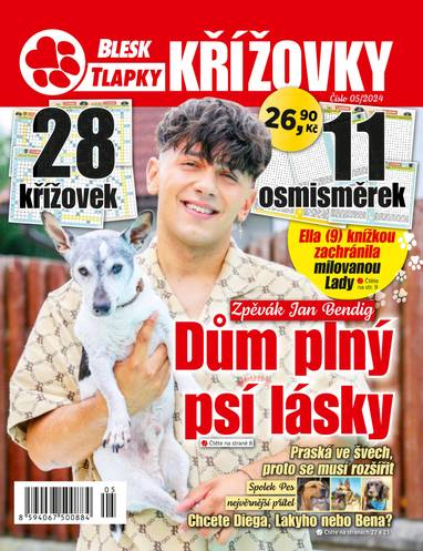 E-magazín BLESK TLAPKY KŘÍŽOVKY - 5/2024 - CZECH NEWS CENTER a. s.