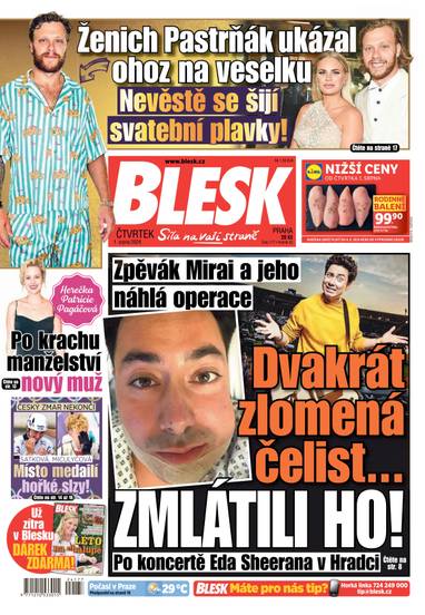 E-magazín BLESK - 1.8.2024 - CZECH NEWS CENTER a. s.