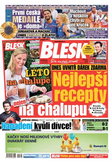 E-magazín BLESK - 2.8.2024 - CZECH NEWS CENTER a. s.