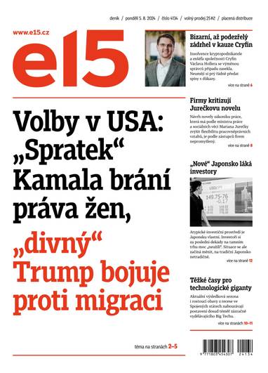 E-magazín e15 - 5.8.2024 - CZECH NEWS CENTER a. s.