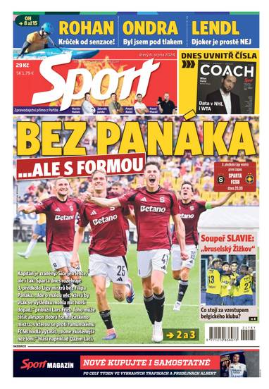 E-magazín Sport - 6.8.2024 - CZECH NEWS CENTER a. s.