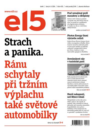 E-magazín e15 - 6.8.2024 - CZECH NEWS CENTER a. s.