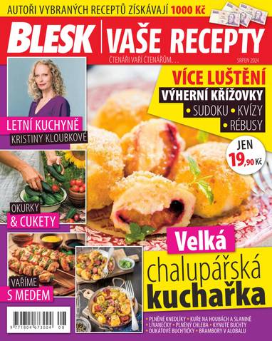 E-magazín BLESK VAŠE RECEPTY - 8/2024 - CZECH NEWS CENTER a. s.