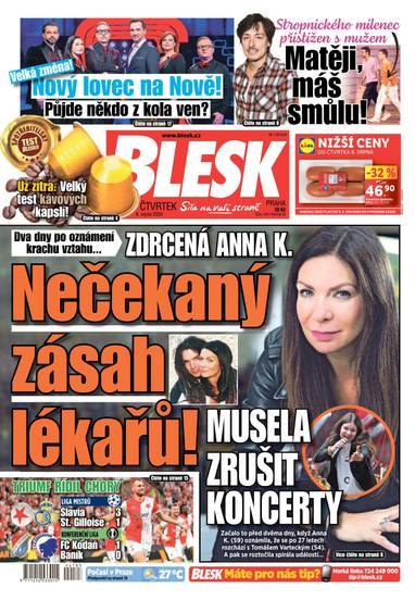 E-magazín BLESK - 8.8.2024 - CZECH NEWS CENTER a. s.