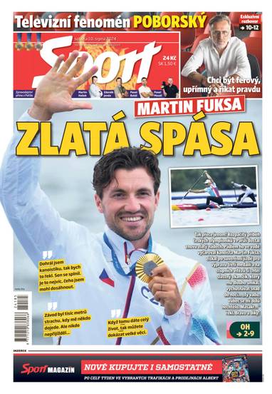 E-magazín Sport - 10.8.2024 - CZECH NEWS CENTER a. s.