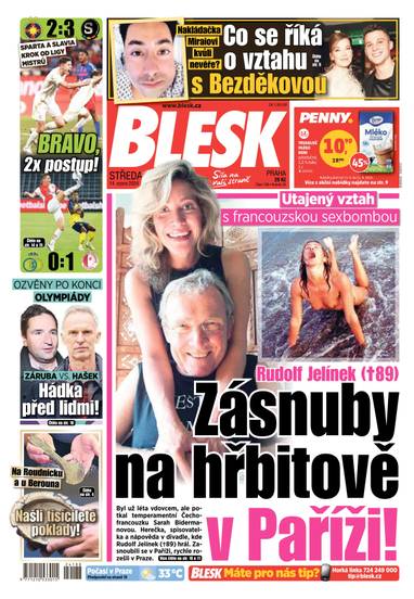 E-magazín BLESK - 14.8.2024 - CZECH NEWS CENTER a. s.