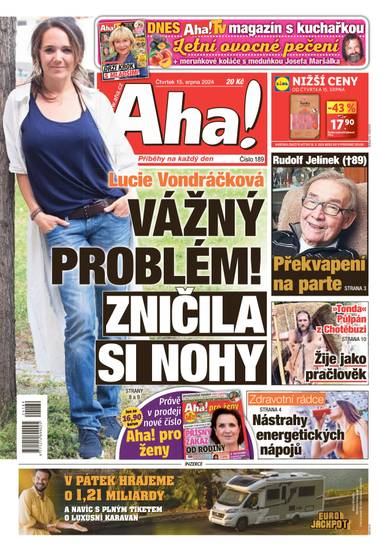 E-magazín Aha! - 15.8.2024 - CZECH NEWS CENTER a. s.